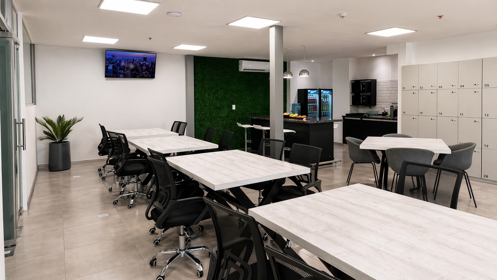 Vista general del open space de Workbox